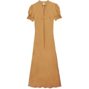 Ines de la Fressange Paris, Dames, Jurken, Geel, Maat: 2XS