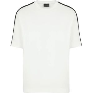 Emporio Armani, Heren, Tops, Wit, Maat: 2XL