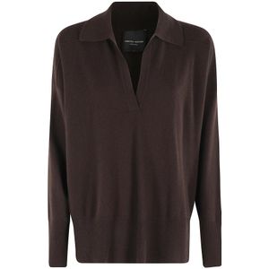 Roberto Collina, Dames, Truien, Bruin, Maat: S