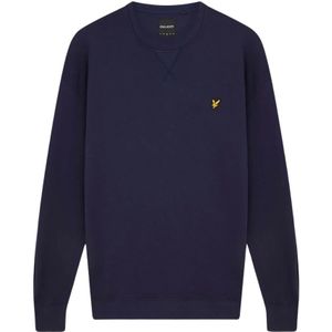 Lyle & Scott, Heren, Sweatshirts & Hoodies, Blauw, Maat: S Katoen,