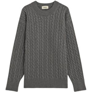 A Paper Kid, Heren, Truien, Grijs, Maat: 2XL Wol,