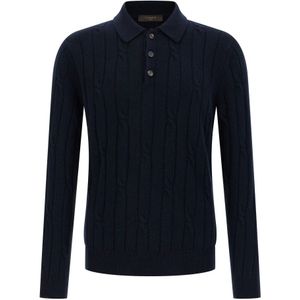 Zanone, Heren, Truien, Blauw, Maat: L Kasjmier,