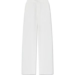 Dsquared2, Dames, Broeken, Wit, Maat: S Viscose,