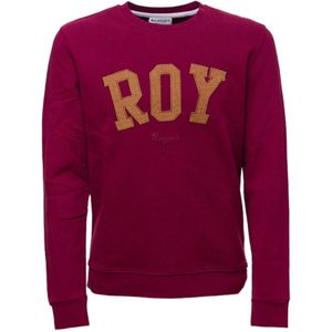 Roy Roger's, Heren, Sweatshirts & Hoodies, Rood, Maat: S Katoen,
