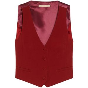 Pennyblack, Dames, Jassen, Rood, Maat: L Poliester,