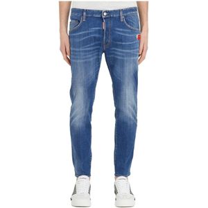 Dsquared2 Skater Denim Jeans , Blue , Heren , Maat: XS