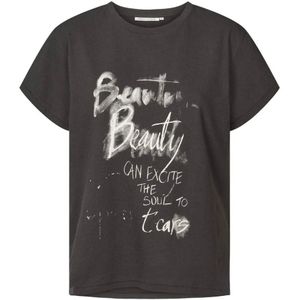 Rabens Saloner, Dames, Tops, Zwart, Maat: XS Katoen,