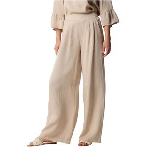 Kocca, Dames, Broeken, Beige, Maat: XL
