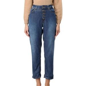 Dondup, Dames, Jeans, Blauw, Maat: W28 Katoen,
