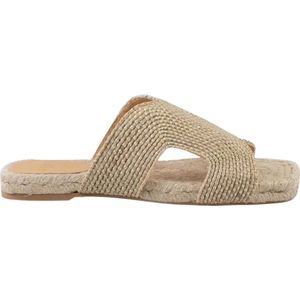 Castañer, Dames, Schoenen, Geel, Maat: 39 EU Jute,