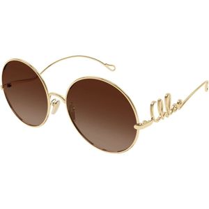 Chloé, Dames, Accessoires, Geel, Maat: 60 MM