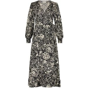 Fabienne Chapot - Natalia Maxi Wrap Jurk - Zwart - Dames