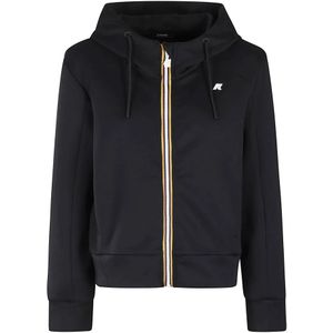 K-Way, Dames, Sweatshirts & Hoodies, Zwart, Maat: M Poliester,