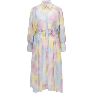 Hugo, Dames, Jurken, Veelkleurig, Maat: M Viscose,