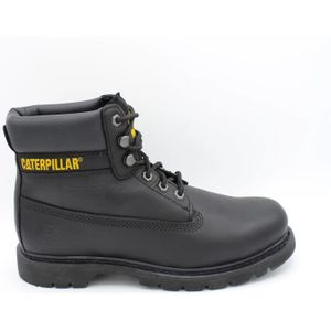 Cat, Heren, Schoenen, Zwart, Maat: 44 EU Leer,