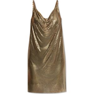 Versace, Dames, Jurken, Geel, Maat: 2XS Zijde,