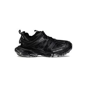 Balenciaga Faded Track Sneakers , Black , Heren , Maat: 40 EU