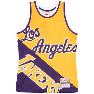 Mitchell & Ness, Heren, Sport, Geel, Maat: M Poliester,