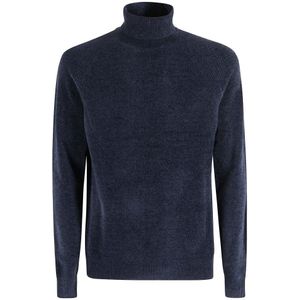 Rrd, Heren, Truien, Blauw, Maat: 2XL Velours,