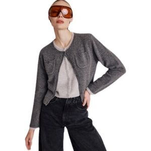 Berenice, Dames, Truien, Grijs, Maat: S Wol,