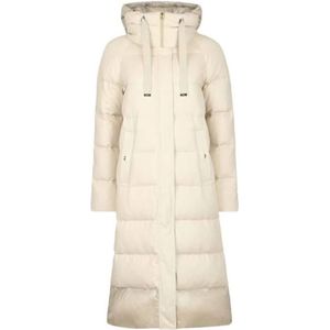 Herno, Dames, Mantels, Beige, Maat: S Zijde,