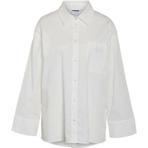 Noisy May, Dames, Blouses & Shirts, Wit, Maat: M