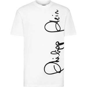 Philipp Plein, Heren, Tops, Wit, Maat: 2XL Katoen,