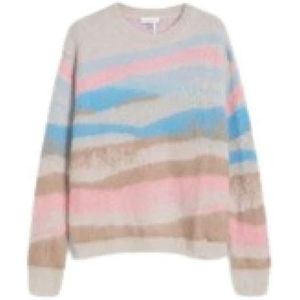 Cinque - Cileona Uni - Truien - Veelkleurig - 100% Wol - Ronde Hals