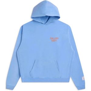 Gallery Dept., Heren, Sweatshirts & Hoodies, Blauw, Maat: 2XL Katoen,