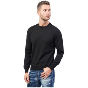Gran Sasso, Heren, Truien, Zwart, Maat: 5XL Kasjmier,