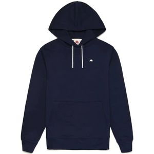 Kappa, Heren, Sweatshirts & Hoodies, Blauw, Maat: L Katoen,