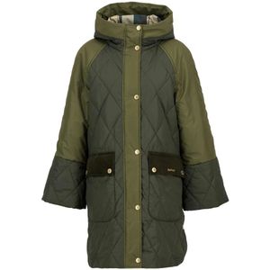 Barbour, Dames, Mantels, Groen, Maat: XS Leer,