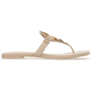 Tory Burch, Dames, Schoenen, Beige, Maat: 38 1/2 EU Leer,