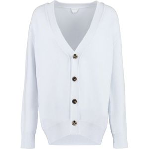 Bottega Veneta, Dames, Truien, Blauw, Maat: XS Kasjmier,
