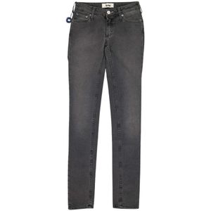 Acne Studios, Heren, Jeans, Grijs, Maat: W24 Denim,