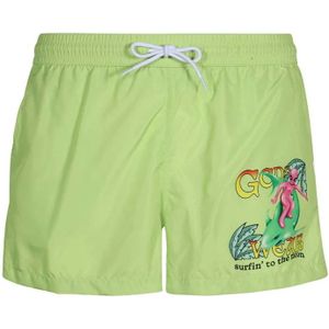 Gcds, Heren, Badkleding, Groen, Maat: M Nylon,