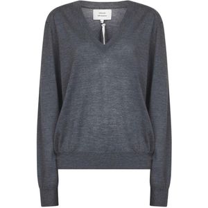 Loulou Studio, Dames, Truien, Grijs, Maat: M