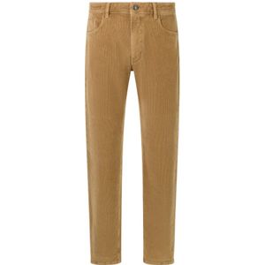 Boggi Milano, Heren, Broeken, Bruin, Maat: W30 Velours,