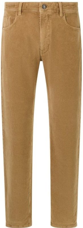 Boggi Milano, Heren, Broeken, Bruin, Maat: W30 Velours,