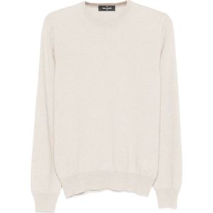 Gran Sasso, Heren, Truien, Wit, Maat: L