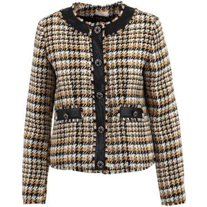 Liu Jo, Dames, Jassen, Geel, Maat: M Tweed,