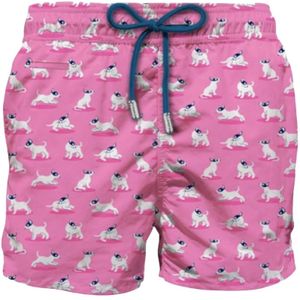 MC2 Saint Barth, Heren, Badkleding, Roze, Maat: S