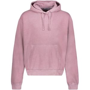 John Elliott, Heren, Sweatshirts & Hoodies, Paars, Maat: 2XL Katoen,