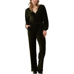 Another Label, Dames, Jumpsuits & Playsuits, Groen, Maat: S Poliester,