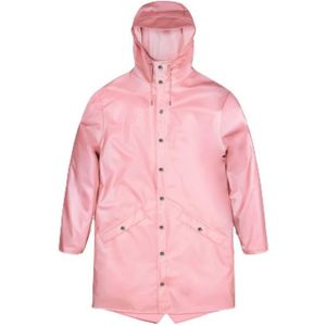 Rains, Heren, Jassen, Roze, Maat: XS Poliester,