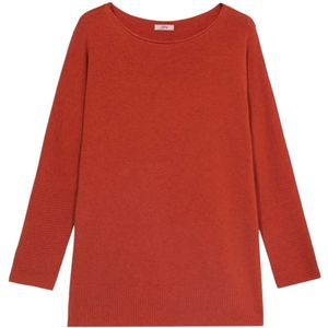 Oltre, Dames, Truien, Oranje, Maat: S/M Viscose,