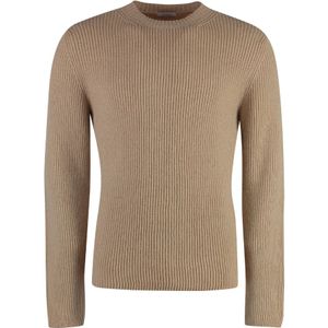 Malo, Heren, Truien, Beige, Maat: S