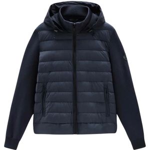 Woolrich, Heren, Jassen, Blauw, Maat: S Wol,