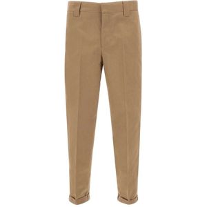Golden Goose - Chino Broek - Khaki Beige - Katoenmix