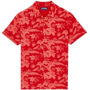 Vilebrequin, Heren, Tops, Rood, Maat: M Katoen,